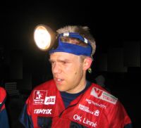 Mats Troeng hade bästa tid av alla på nattsträckorna.