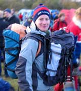 Niklas Henriksson (a.k.a. Packman) sprang femte sträckan i lag 3.
